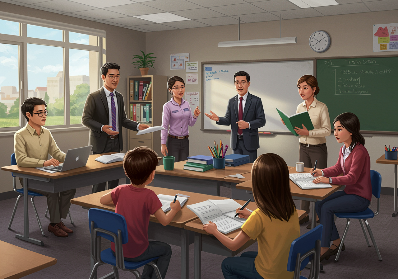 Real life scenario illustration