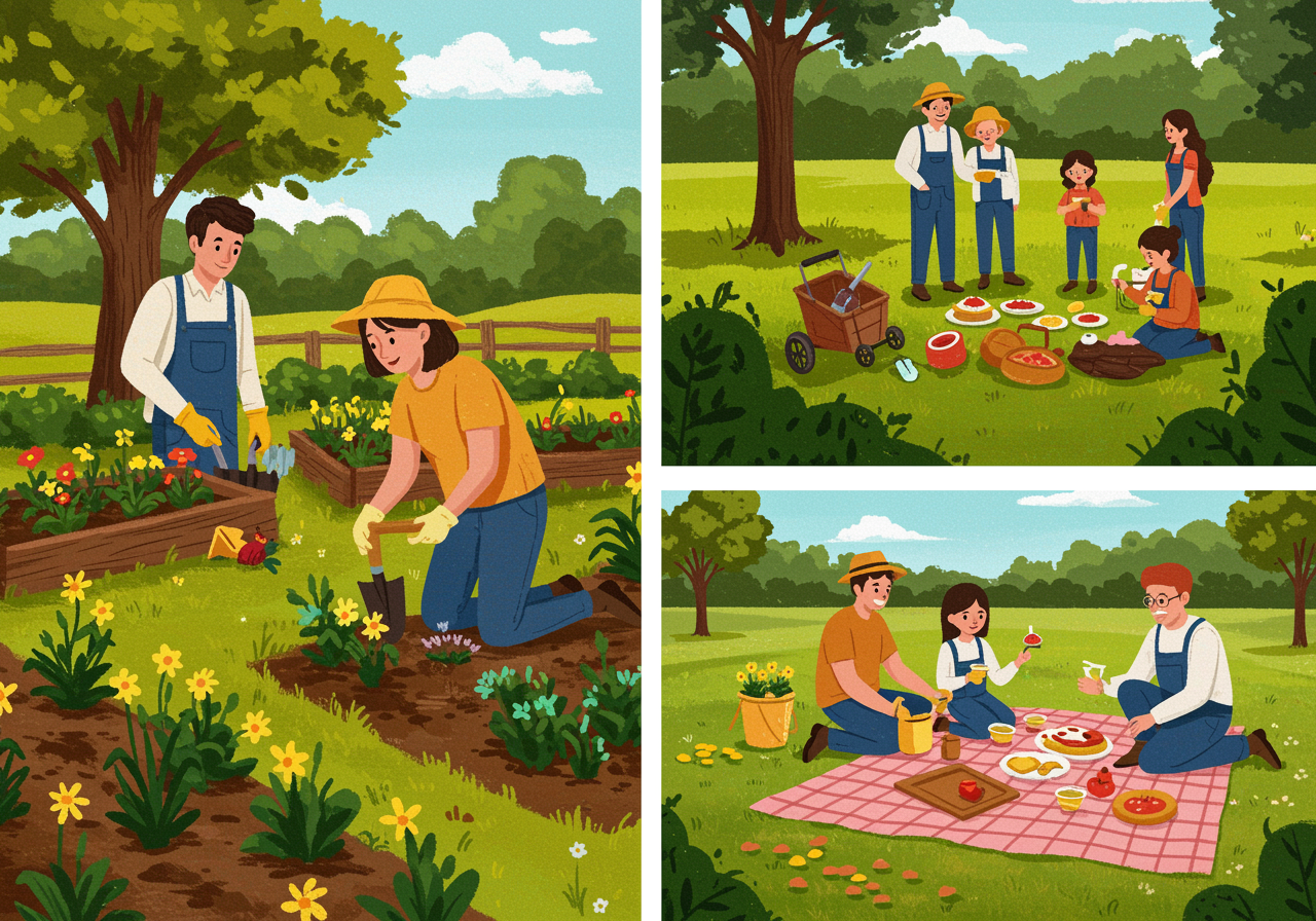 Real life scenario illustration