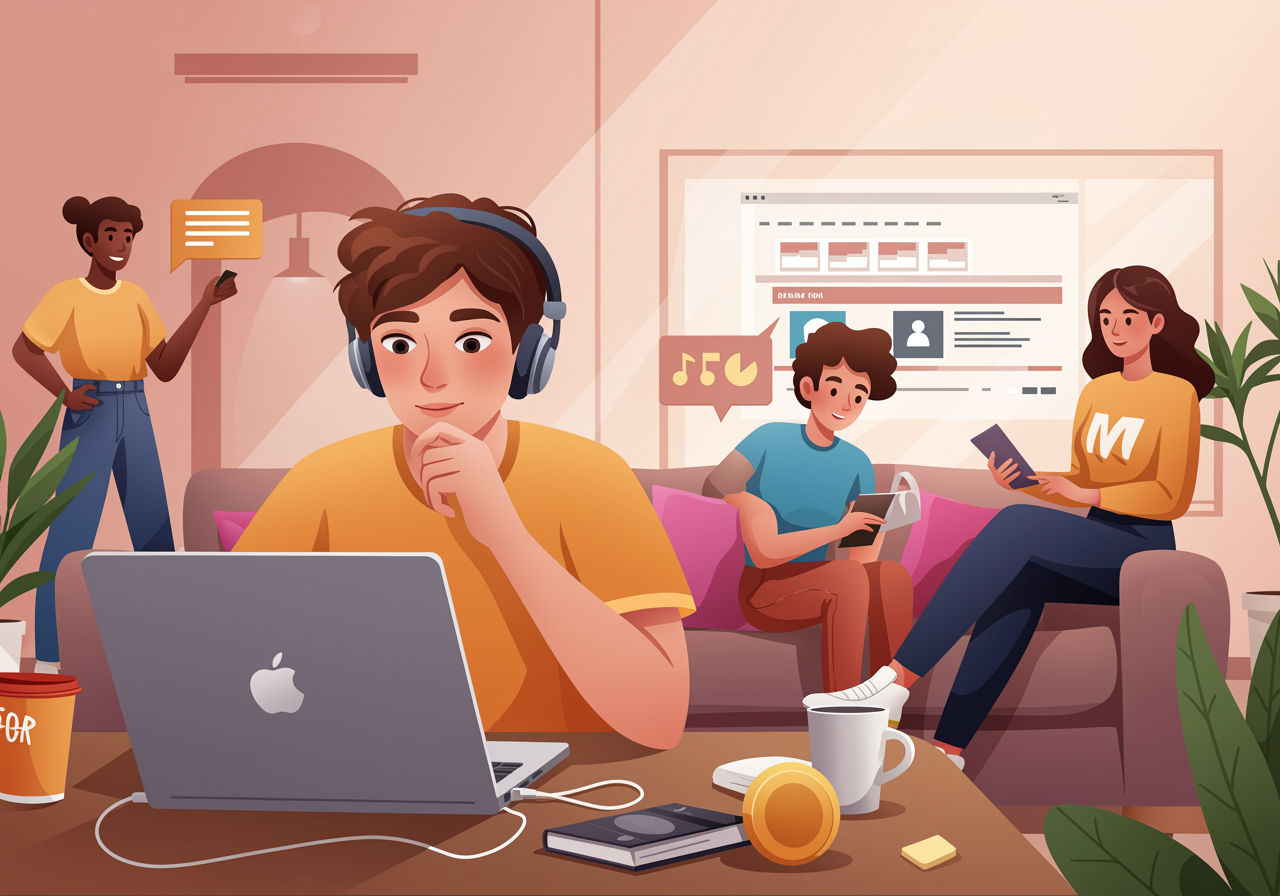 Real life scenario illustration