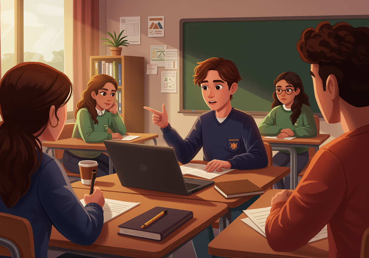Real life scenario illustration