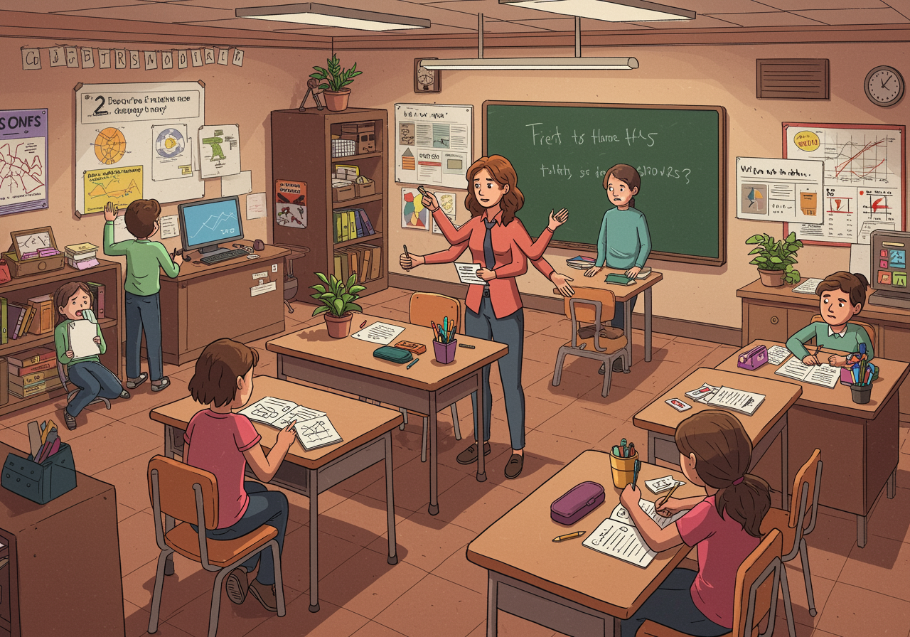 Real life scenario illustration