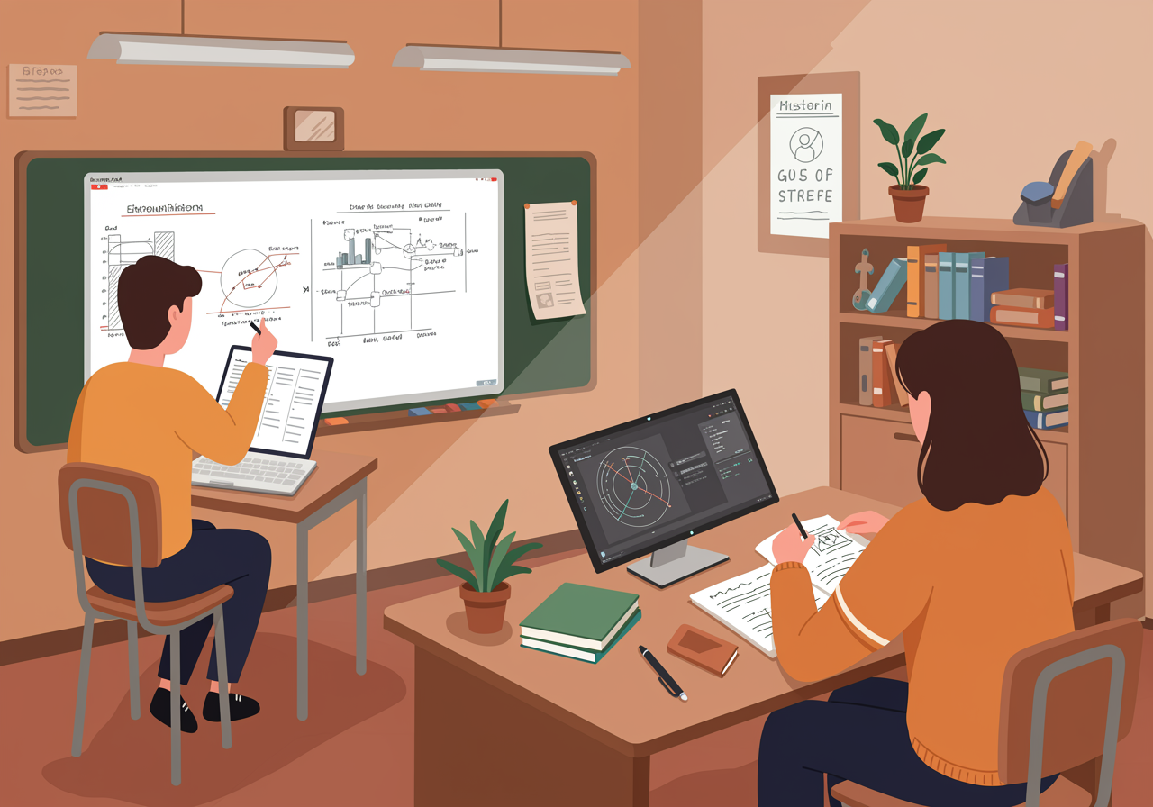 Real life scenario illustration