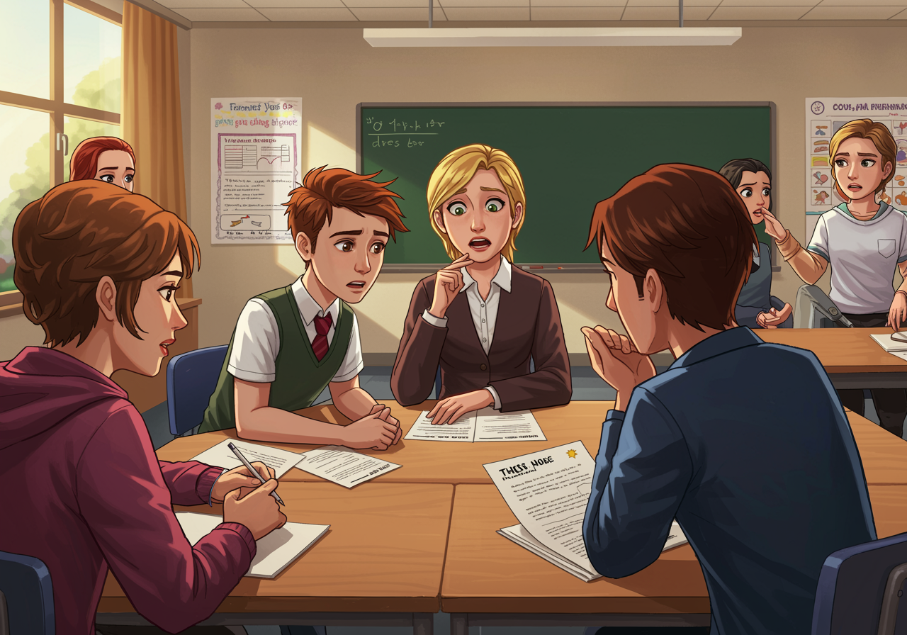 Real life scenario illustration